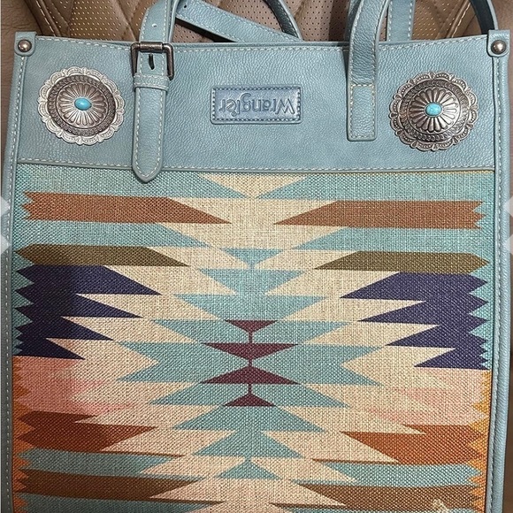 💕Wrangler Western Aztec Shoulder Bag NWT💕 - Picture 7 of 8